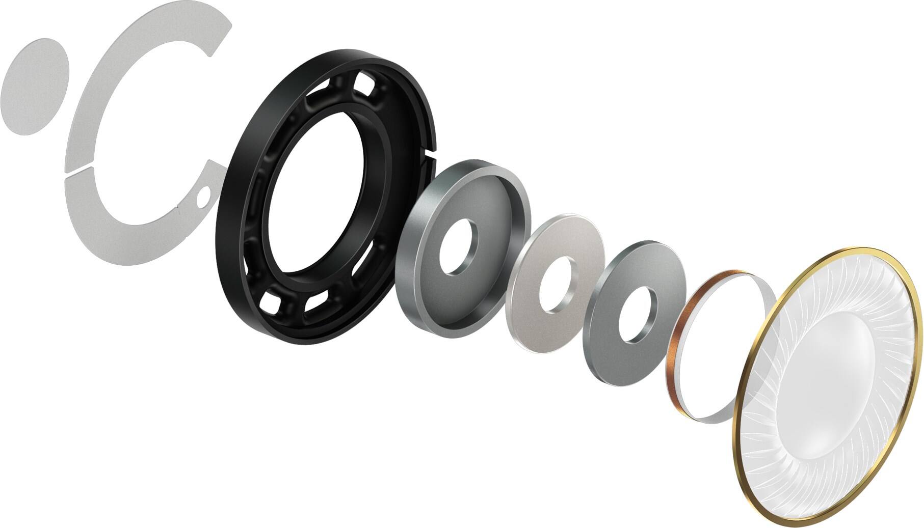 Alt View 2. Pioneer DJ - Professional Over-Ear DJ Headphones, Includes Coiled Cable & Straight Cable - Black.