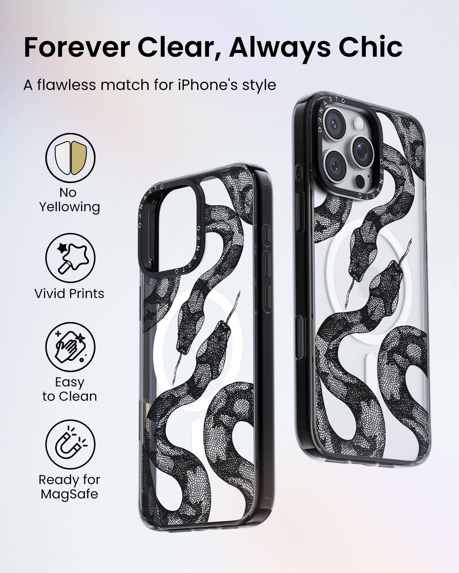 Ornarto Vistique for iPhone 16 Pro Max Case 6.9