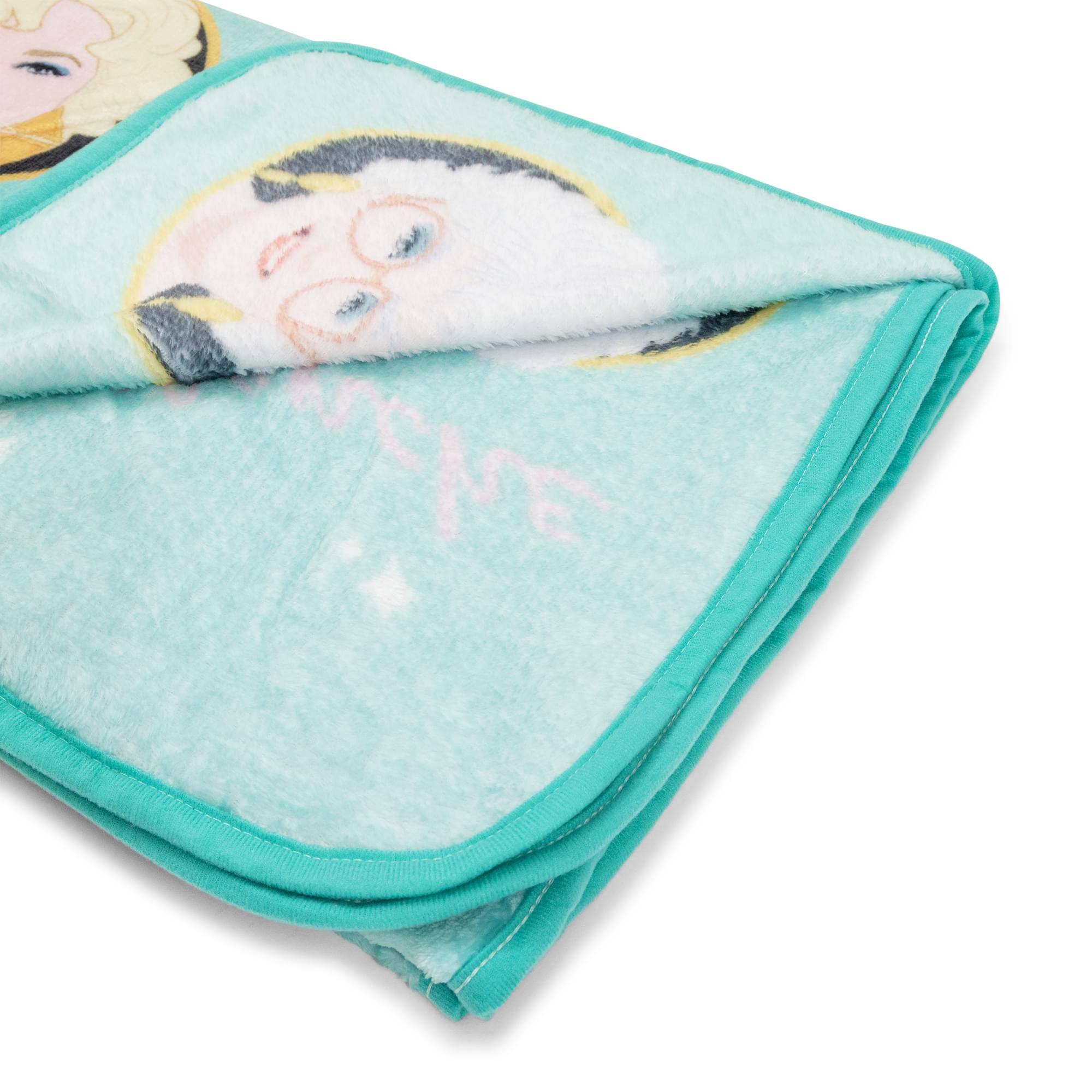 Alt View 10. Silver Buffalo - The Golden Girls Character Faces Fleece Throw Blanket | 45 x 60 Inches - Blue.