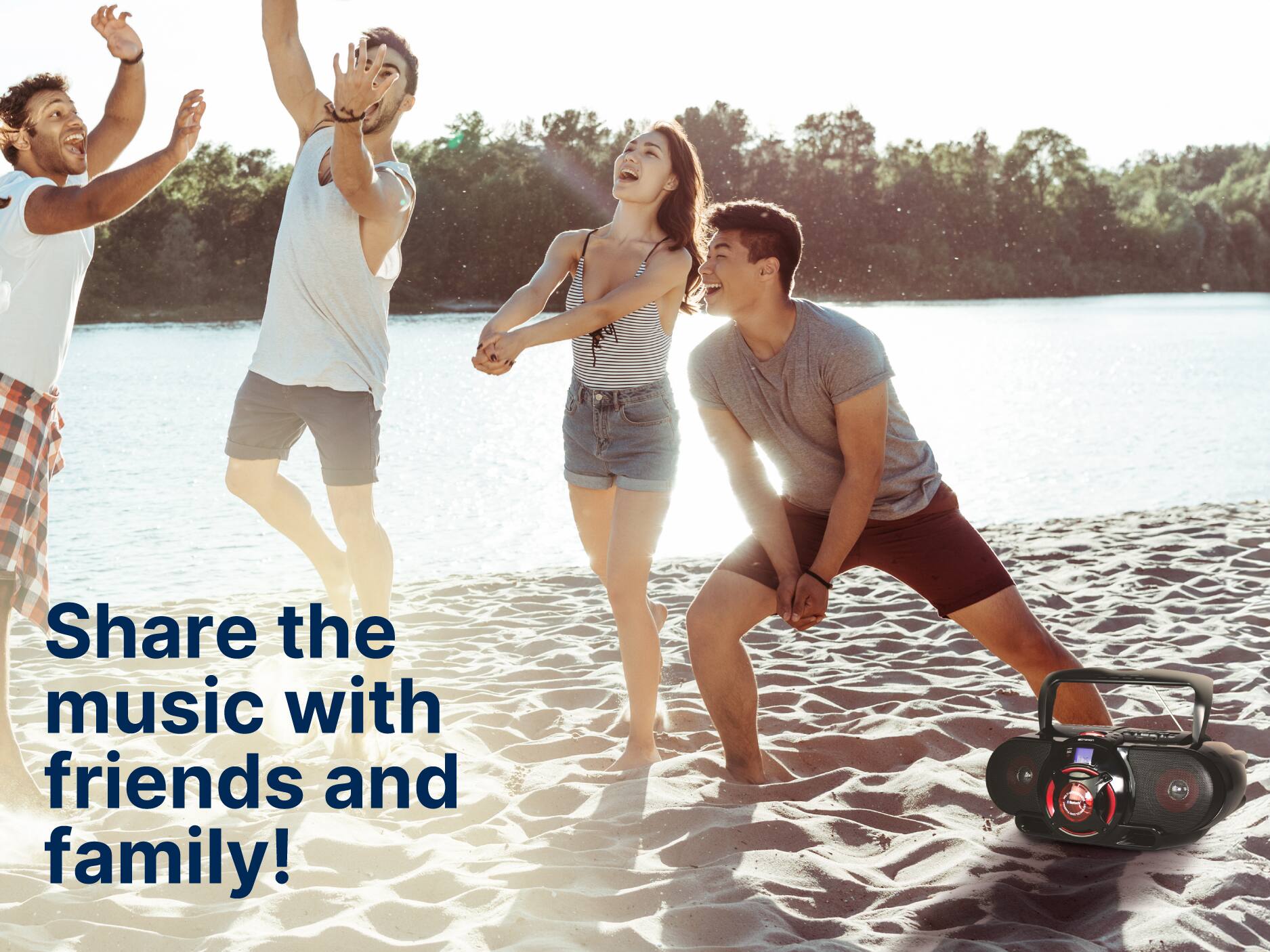 Share the music with friends and family!