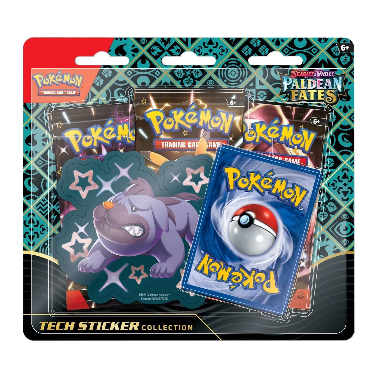 Pokémon - Pokemon TCG: Scarlet & Violet - Tech Sticker Collection - Mastiff