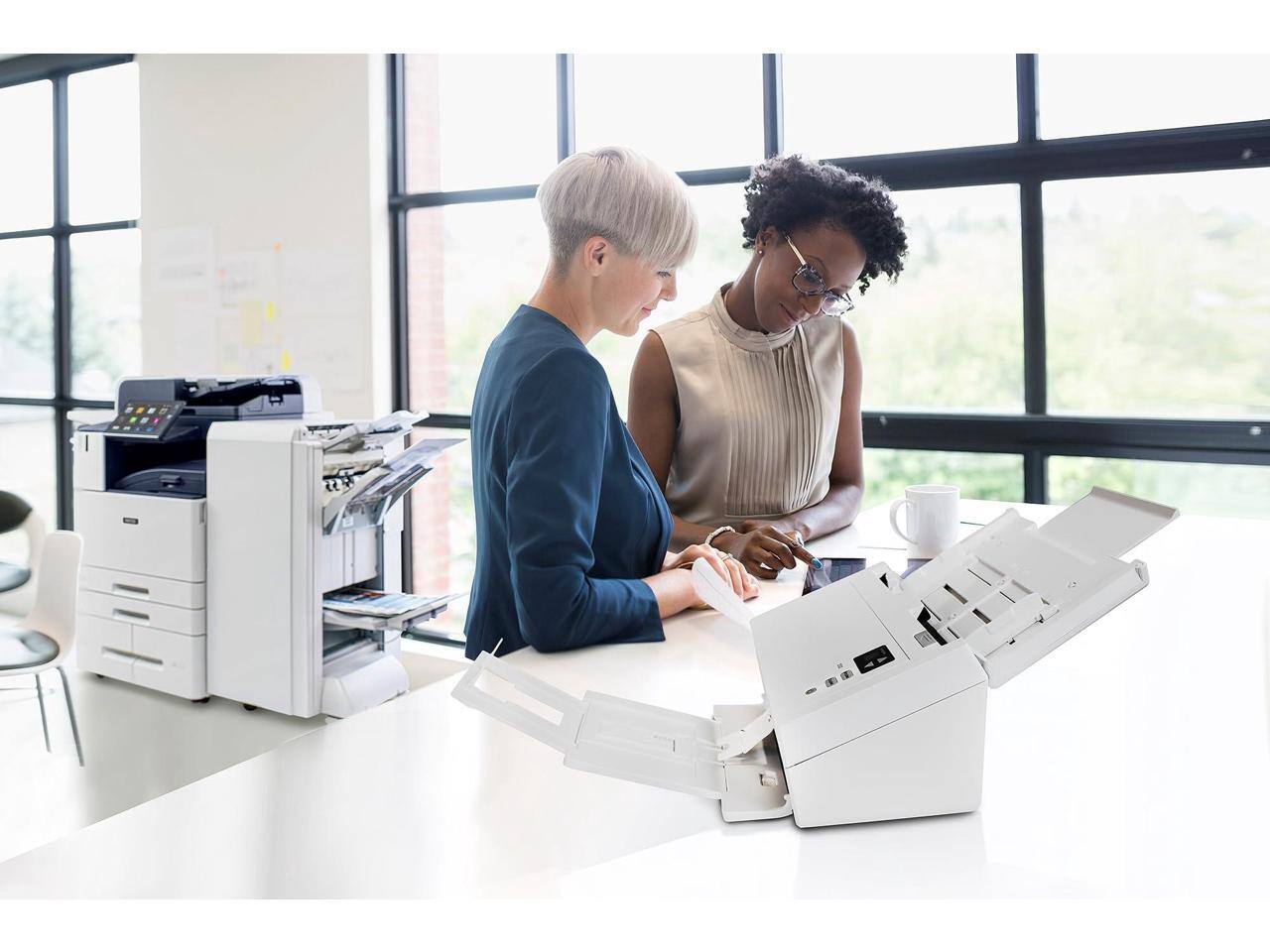 Alt View 8. Visioneer - Xerox XD50-U ADF Scanner - 600 dpi - 24-bit Color - 70 ppm - Duplex - USB - Color.