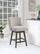 Alt View 13. OSP Home Furnishings - Granville 26" Swivel Stool - Wheat / Grey.