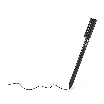 Alt View 2. TRU RED - TRU RED Ballpoint Stick Pens with Grip, Medium Point 1.0mm, Black Ink, 12 Pack - Comfortable Writing Pens for Office Use - Black.