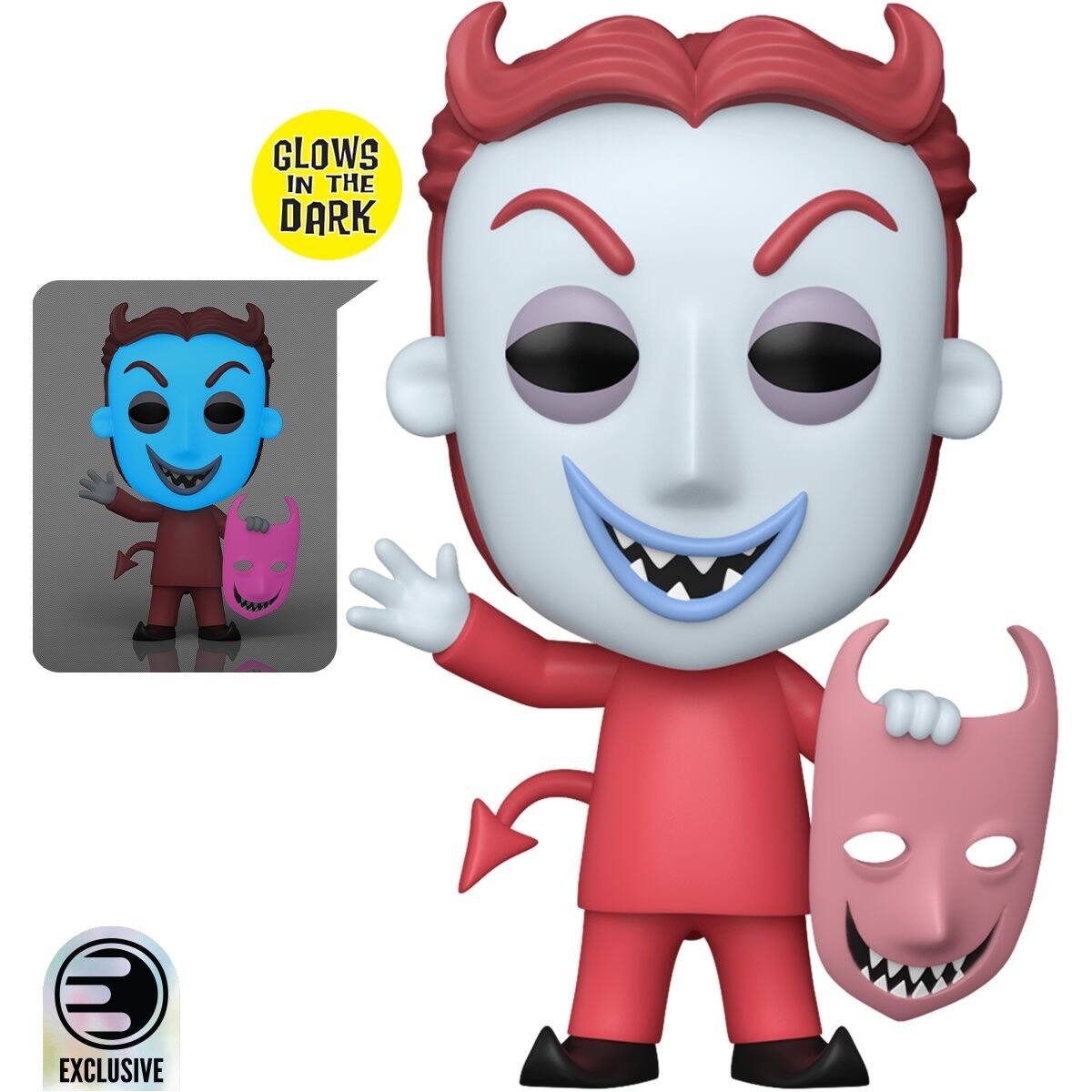 GLOWS IN THE DARK  
EXCLUSIVE