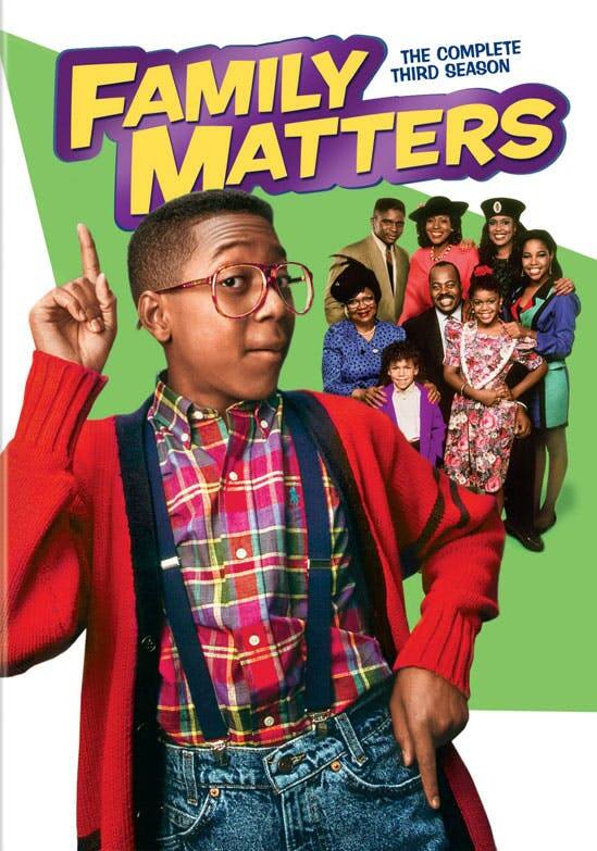 Front. Family Matters: The Complete Third Season [DVD].