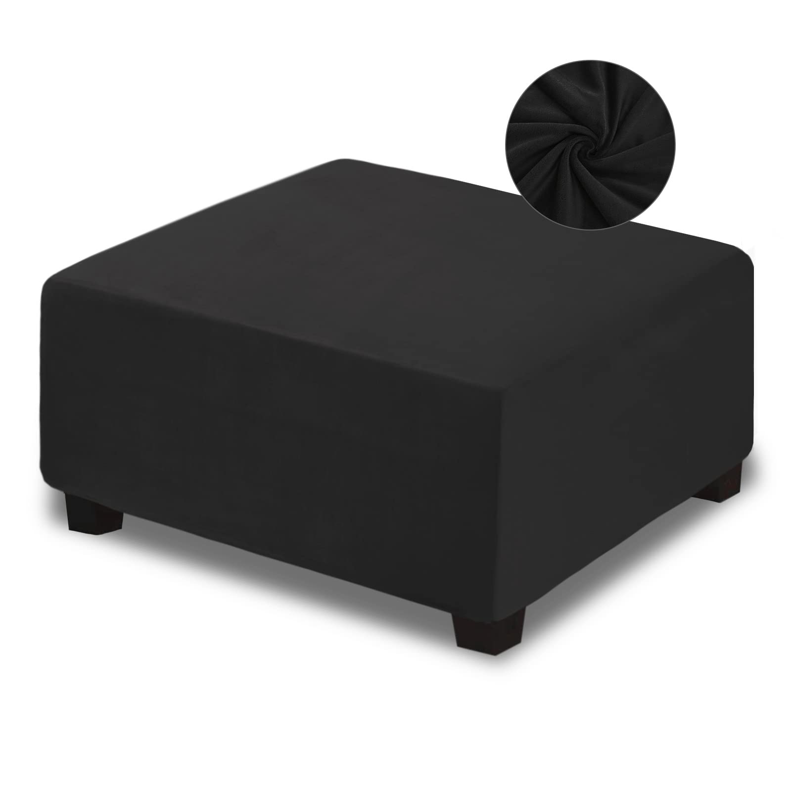 Black XXL Length: 45"-55",Width: 45"-55"