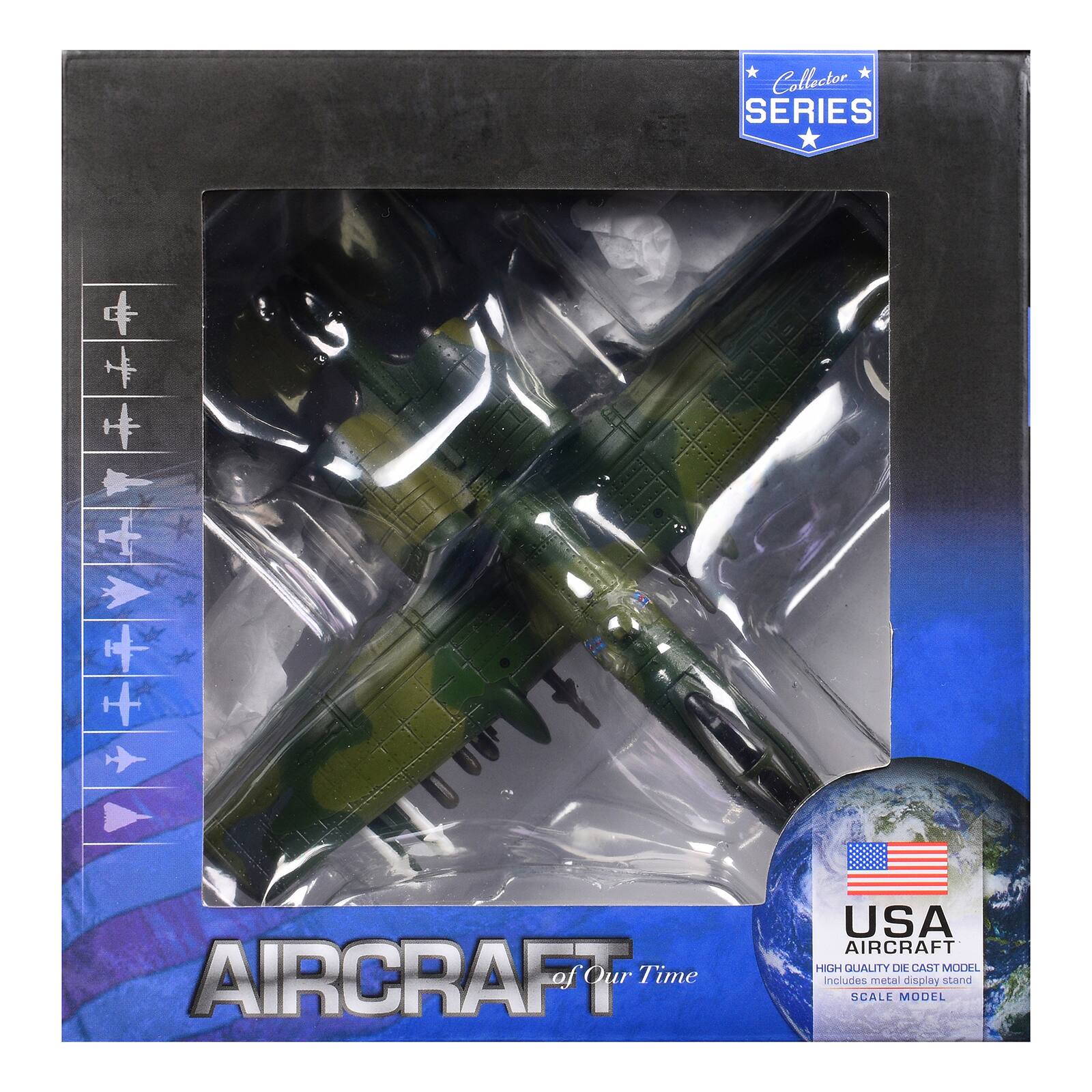 Collector SERIES AIRCRAFT of Our Time USA AIRCRAFT HIGH QUALITY DIE CAST MODEL includes metal display stand SCALE MODEL