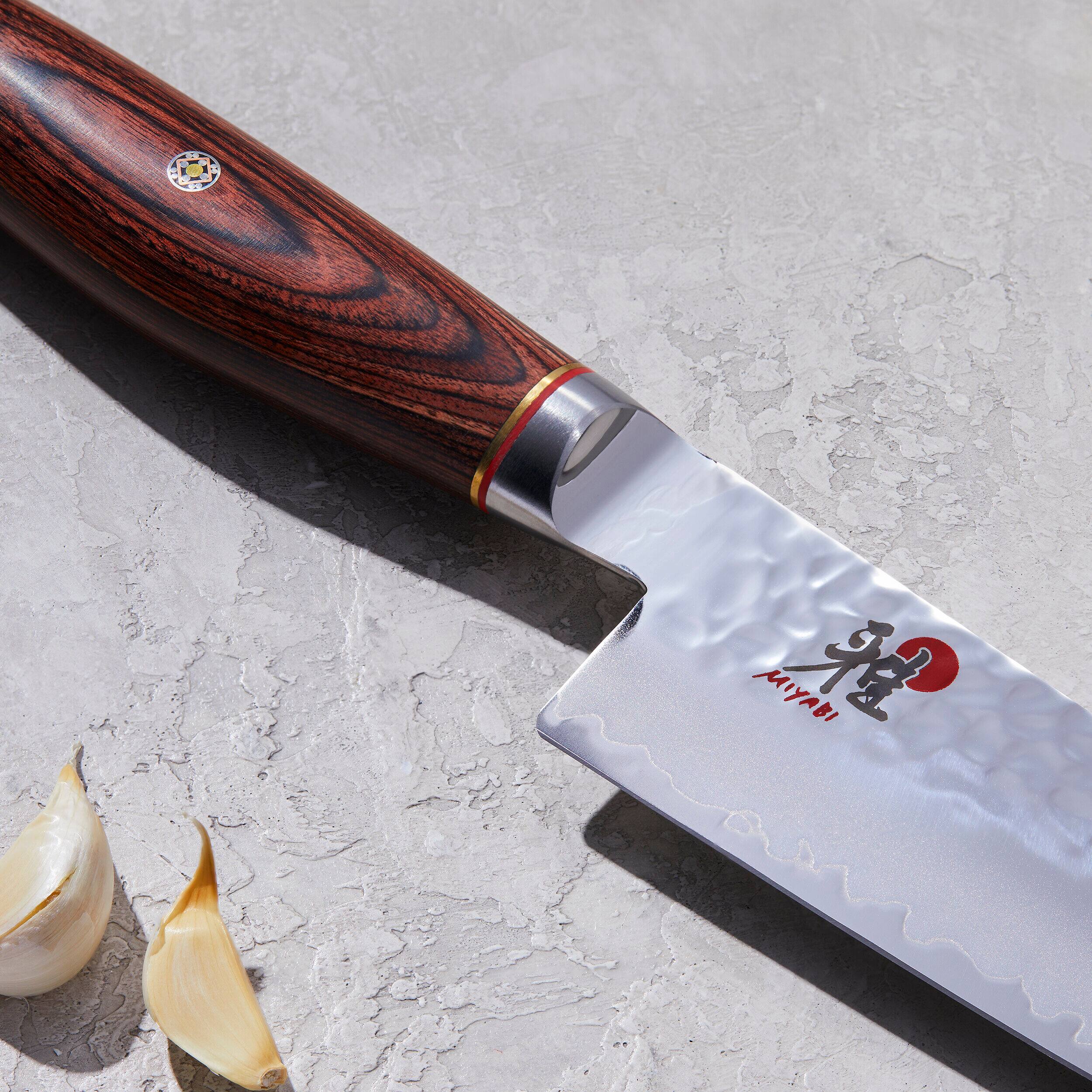 Alt View 4. Miyabi - Miyabi Artisan 6-inch Chef's Knife - Stainless Steel.