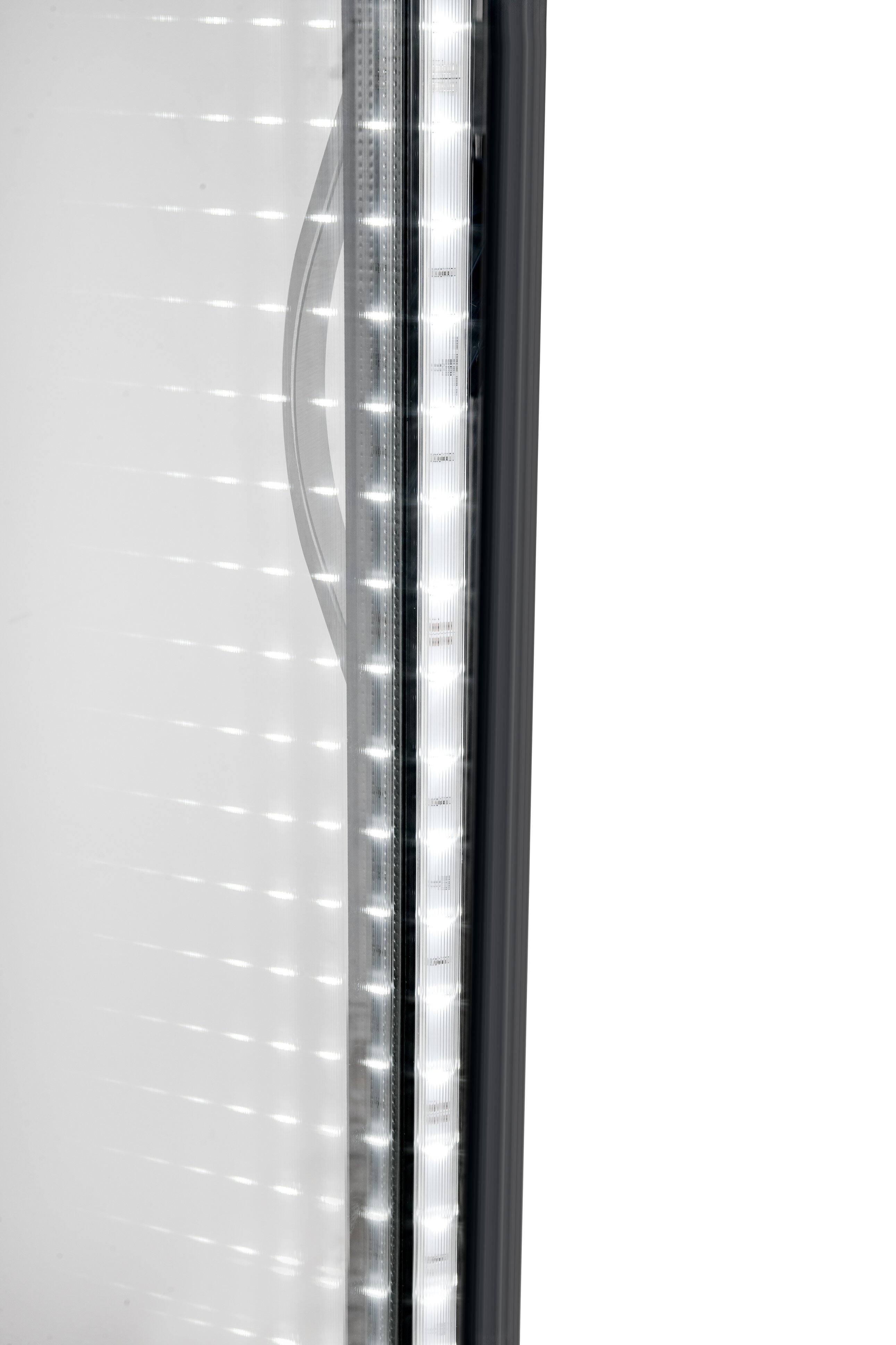 Alt View 8. Koolmore - 54 in. Commercial Two Glass Door Convertible Reach-In Refrigerator/Freezer with 49 Cu. Ft. Capacity in Stainless Steel, - Stainless steel.