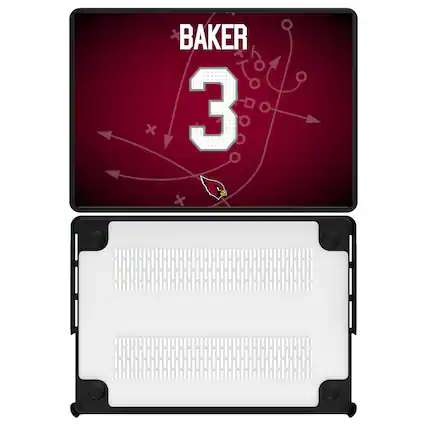 Front. Keyscaper - Budda Baker Arizona Cardinals MacBook Case - Air 15 in - Multicolor.