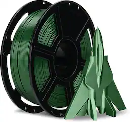 Flashforge - High Speed PETG 3D Printer Filament-1.75mm-1kg (2.2 lbs) Spool - Metalic Green