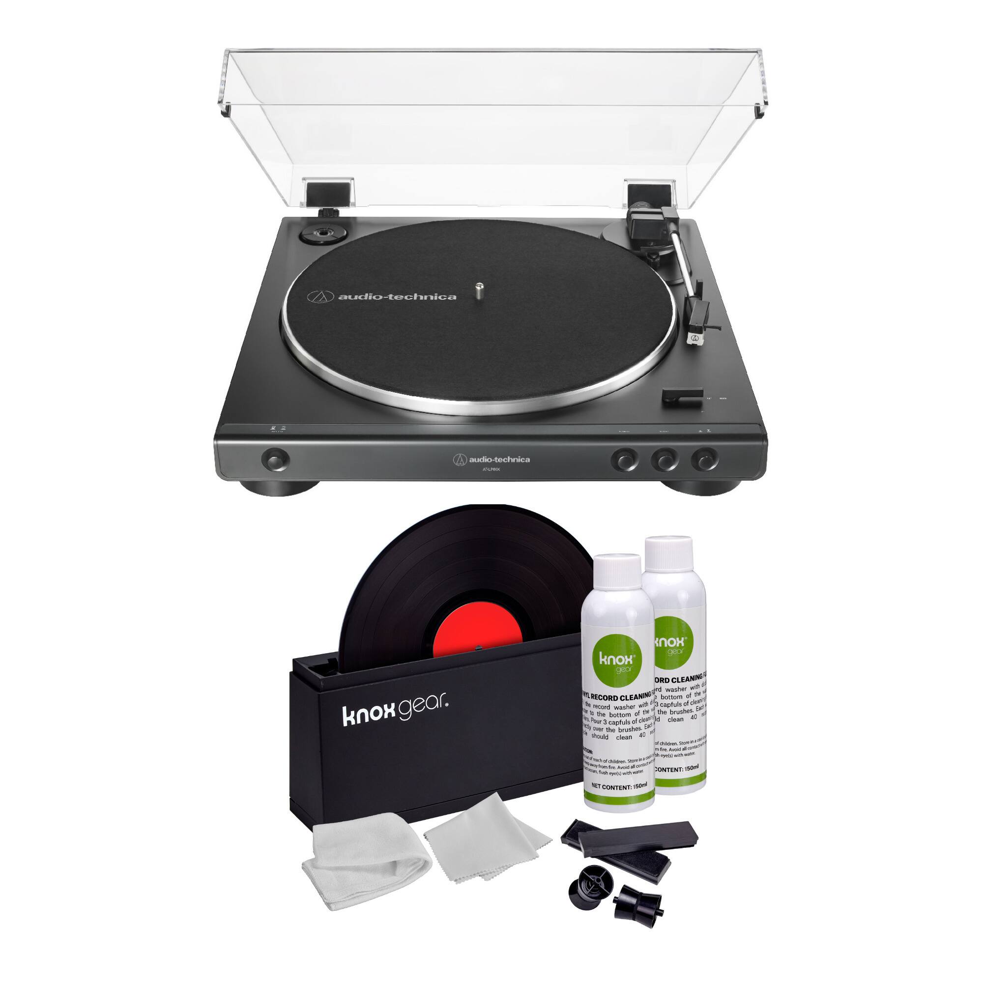 audio-technica  
knox gear  

RECORD CLEANER  
RECORD CLEANER  

knoxgear