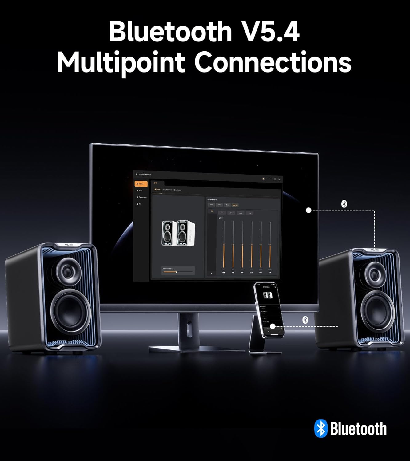 Bluetooth V5.4 Multipoint Connections