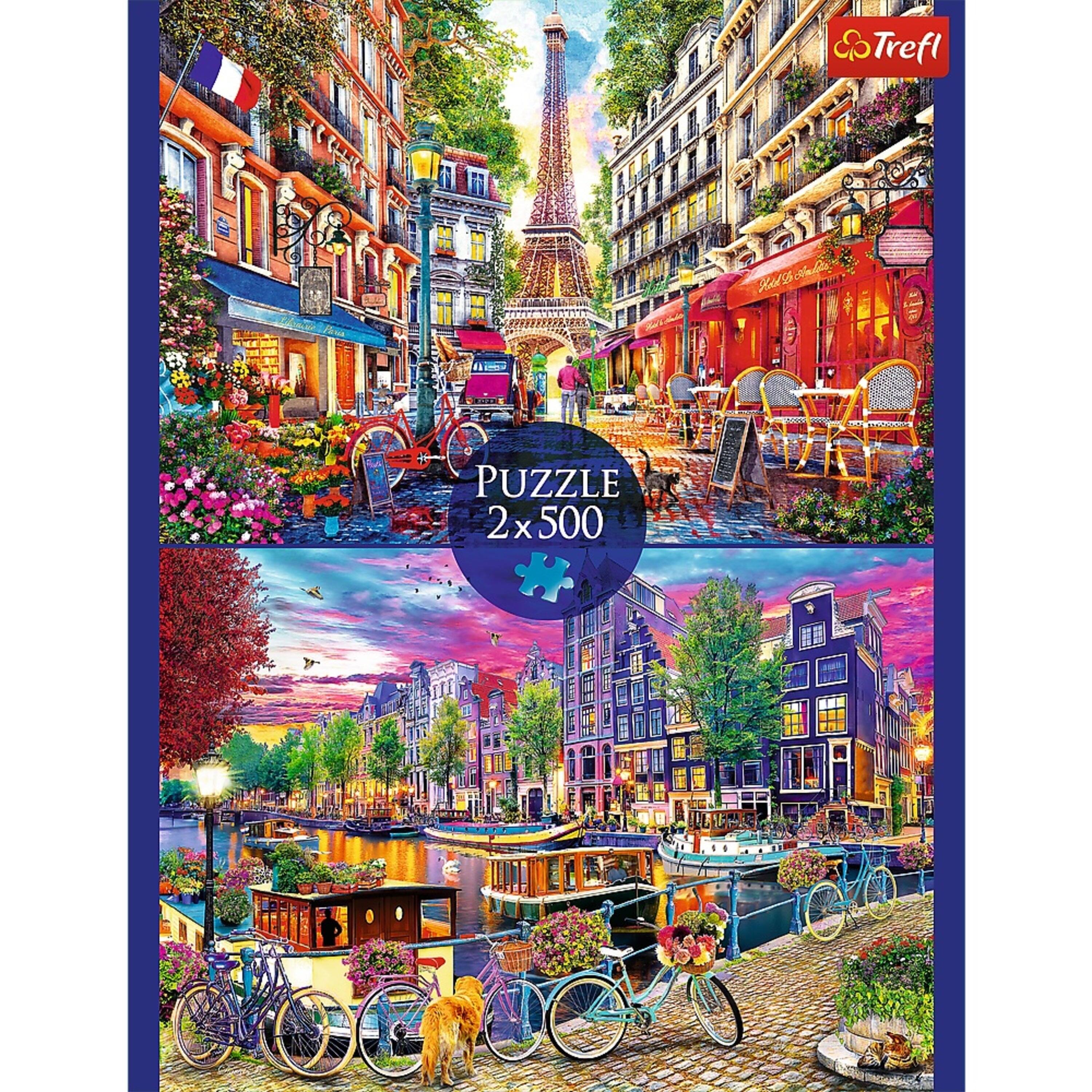 Trefl  
PUZZLE 2x500
