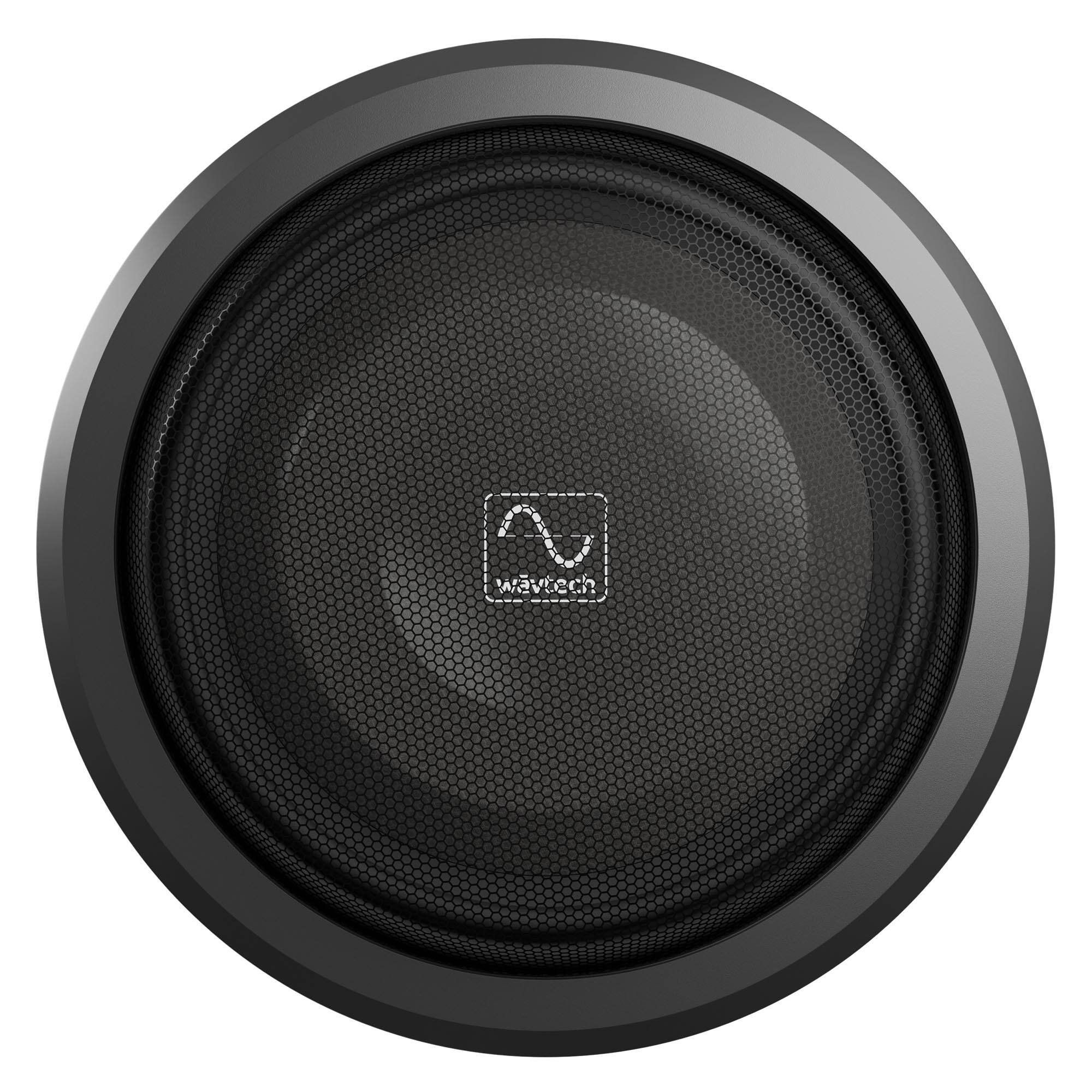Front. Wavtech - Wavtech thinPRO12-4 750 Watt 12" Shallow Subwoofer 4 ohm - Black/Gray.