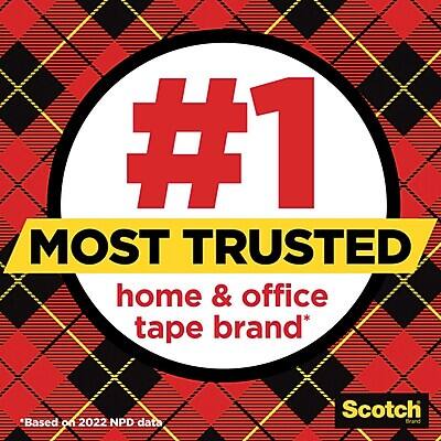 #1 MOST TRUSTED home & office tape brand*  
Based on 2022 NPD data  
Scotch