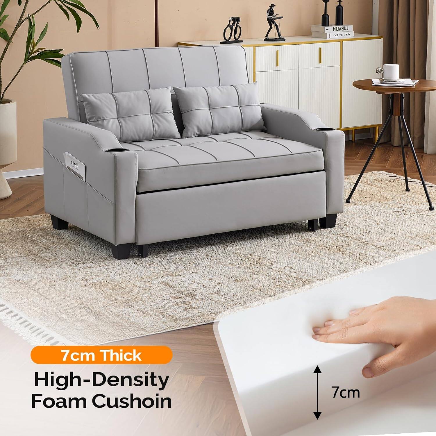 LUBALIN DETECTA 7cm Thick High-Density Foam Cushion