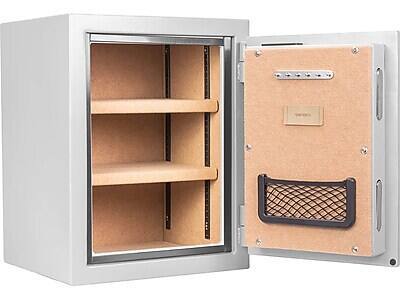 Alt View 3. Barska - Barska Steel Fireproof Safe with Biometric Lock, 1.64 cu. ft. (AX13494) - Gray.