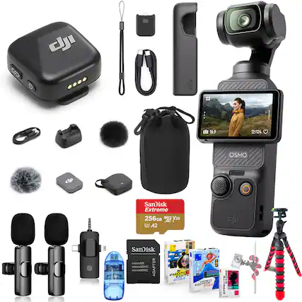 DJI OSMO c SanDisk Extreme 256GB microSDHC microSDXC U3 V30 A2 PHOTO VIDEO EDITOR EFFECTS