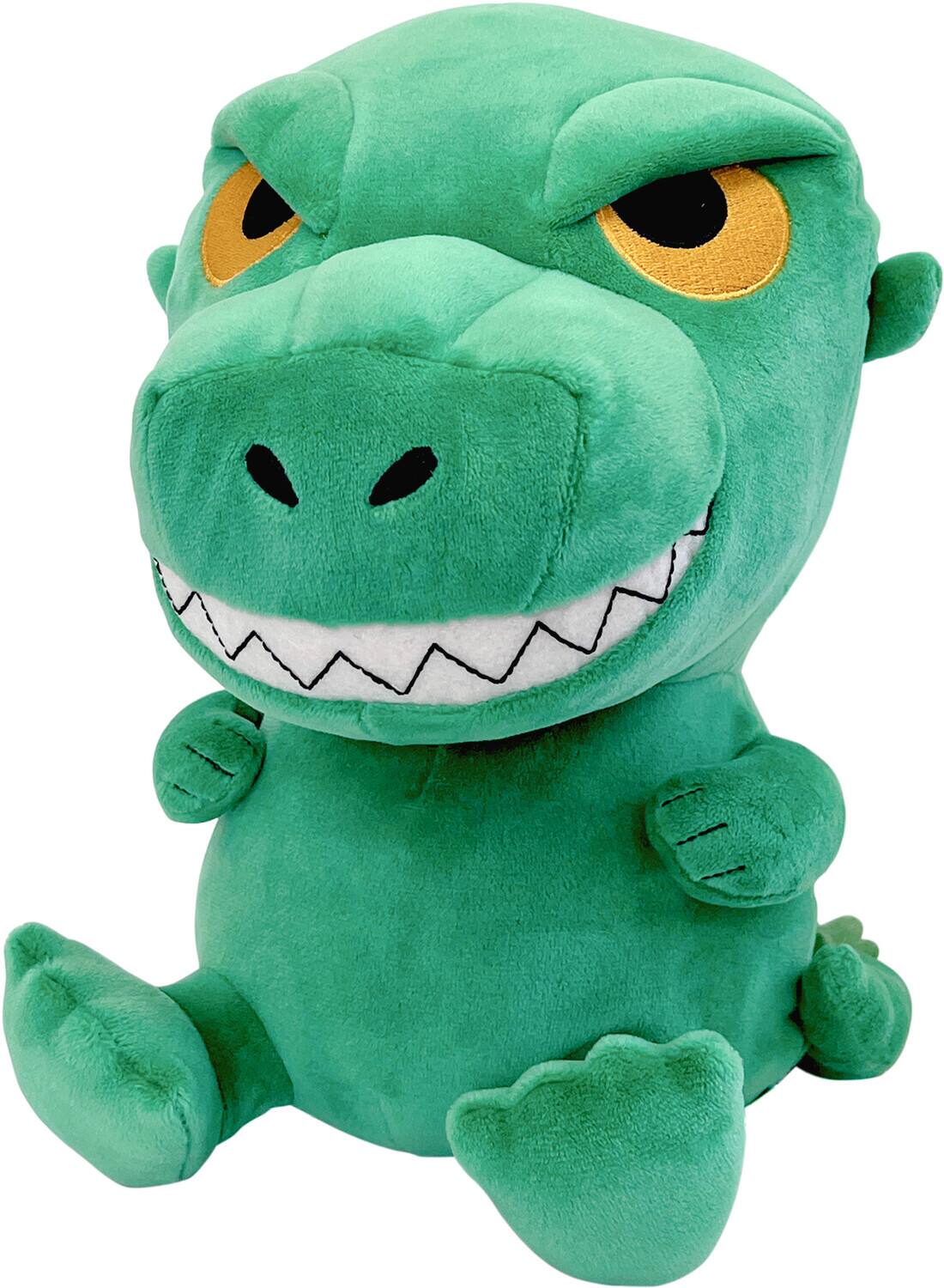 Alt View 1. Super7 - Super7 - Toho - Super Duper Plush Wv3 - Godzilla '89 Forest Green   - COLLECTIBLES - Multicolor.