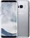 Front. Samsung - Pre-Owned Galaxy S8 4G LTE 64GB (Unlocked) - Arctic Silver.