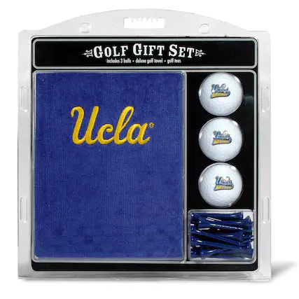 GOLF GIFT SET
includes 3 balls • deluxe golf towel • golf tees
Ucla
UCLA BRUINS