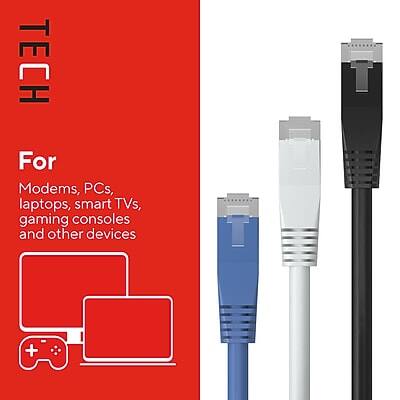 TECH

For  
Modems, PCs, laptops, smart TVs, gaming consoles and other devices