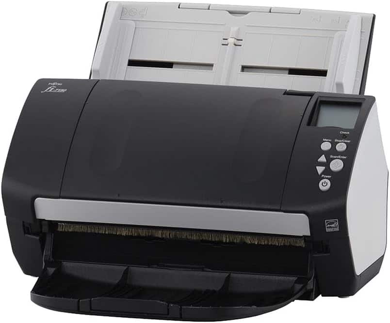 Fujitsu - fi-7180 High-Performance Professional Color Duplex Document Scanner(ADF) PA03670-B005 - Black