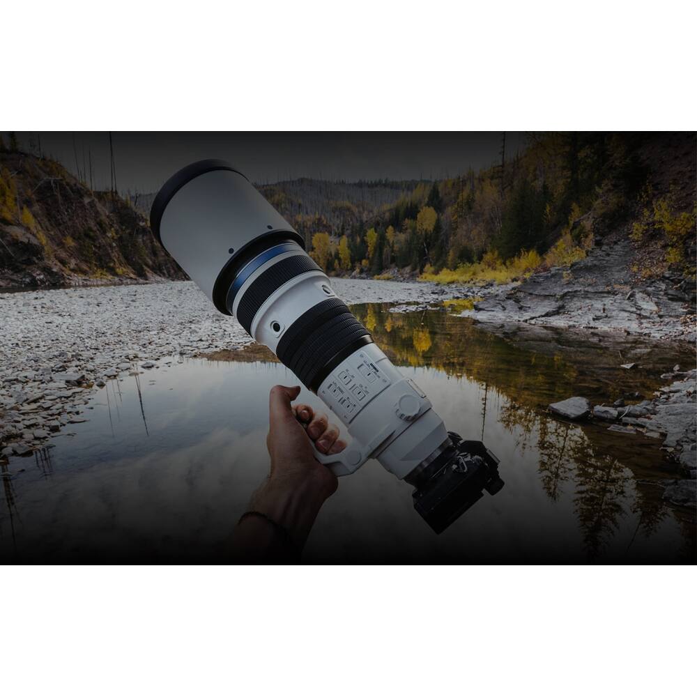 Alt View 5. OM System - M. Zuiko 150-400mm f/4.5 TC 1.25 IS PRO Lens.