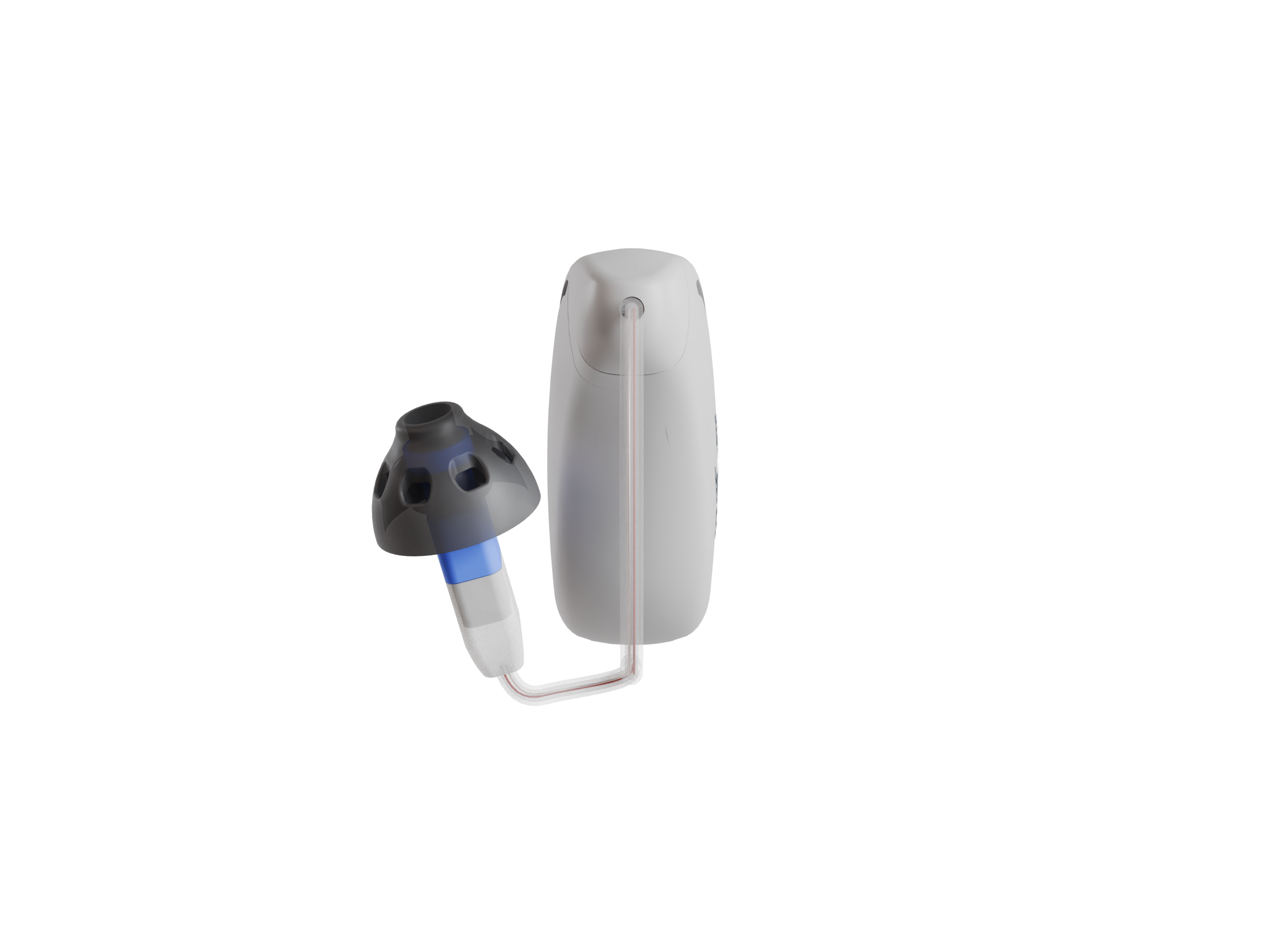 Alt View 23. Lexie Hearing - Lexie B2 Plus Powered by Bose - Refurbished - Gray.