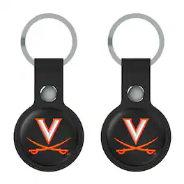 Keyscaper - Virginia Cavaliers Two-Pack AirTag Holders - No Size - Black