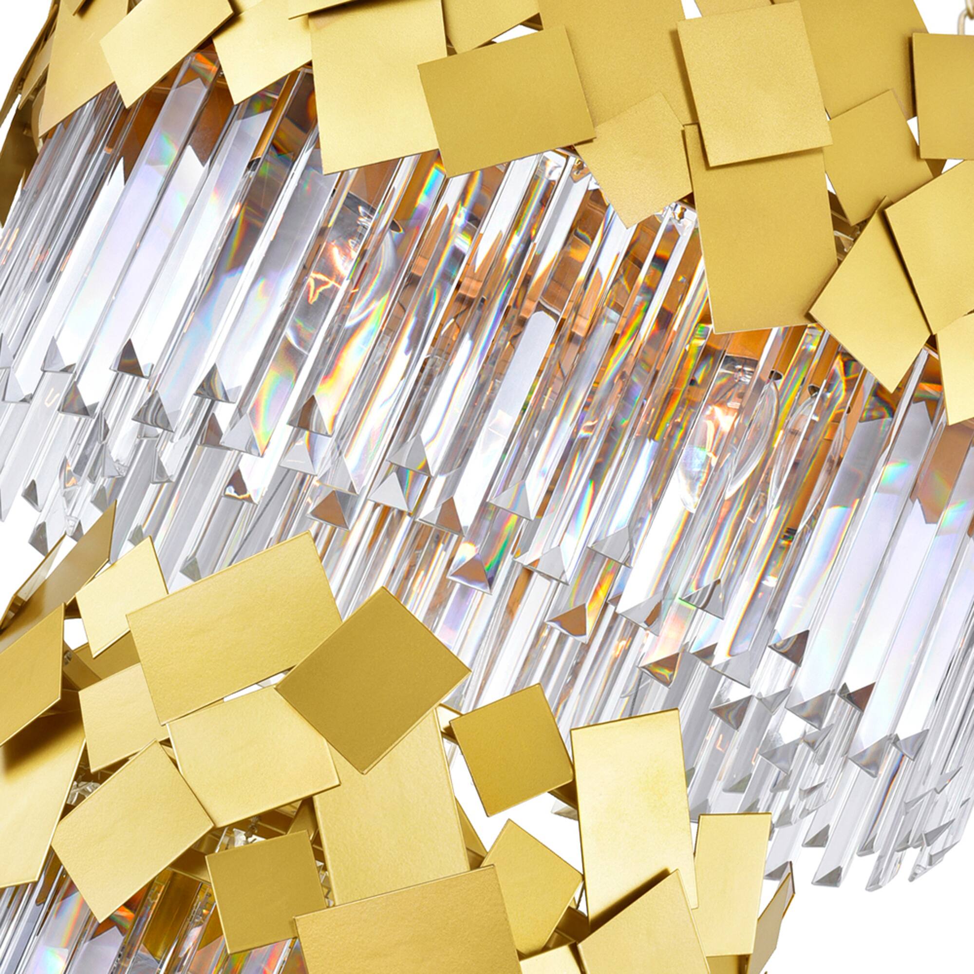 Back. CWI Lighting - Panache 10 Light Down Chandelier With Medallion Gold Finish - Medallion Gold.