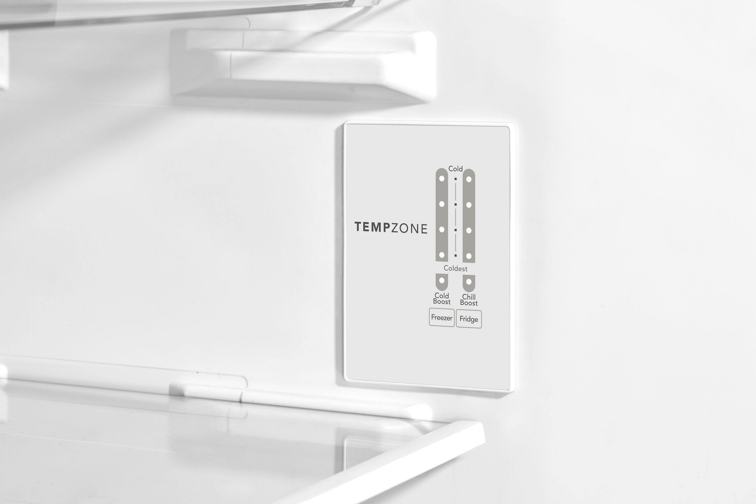 Cold  
TEMPZONE  
Coldest  
Cold Chill Boost Boost  
Freezer Fridge