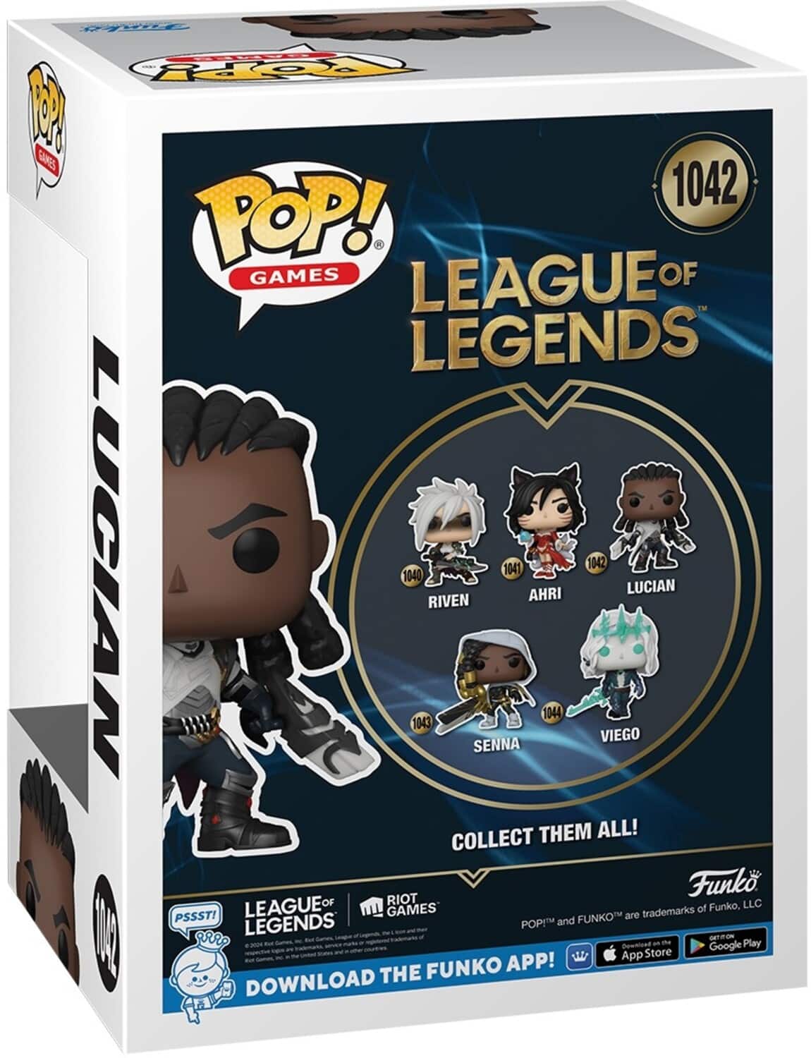 Funko POP! Games: League of Legends Lucian COLLECTIBLES Multicolor