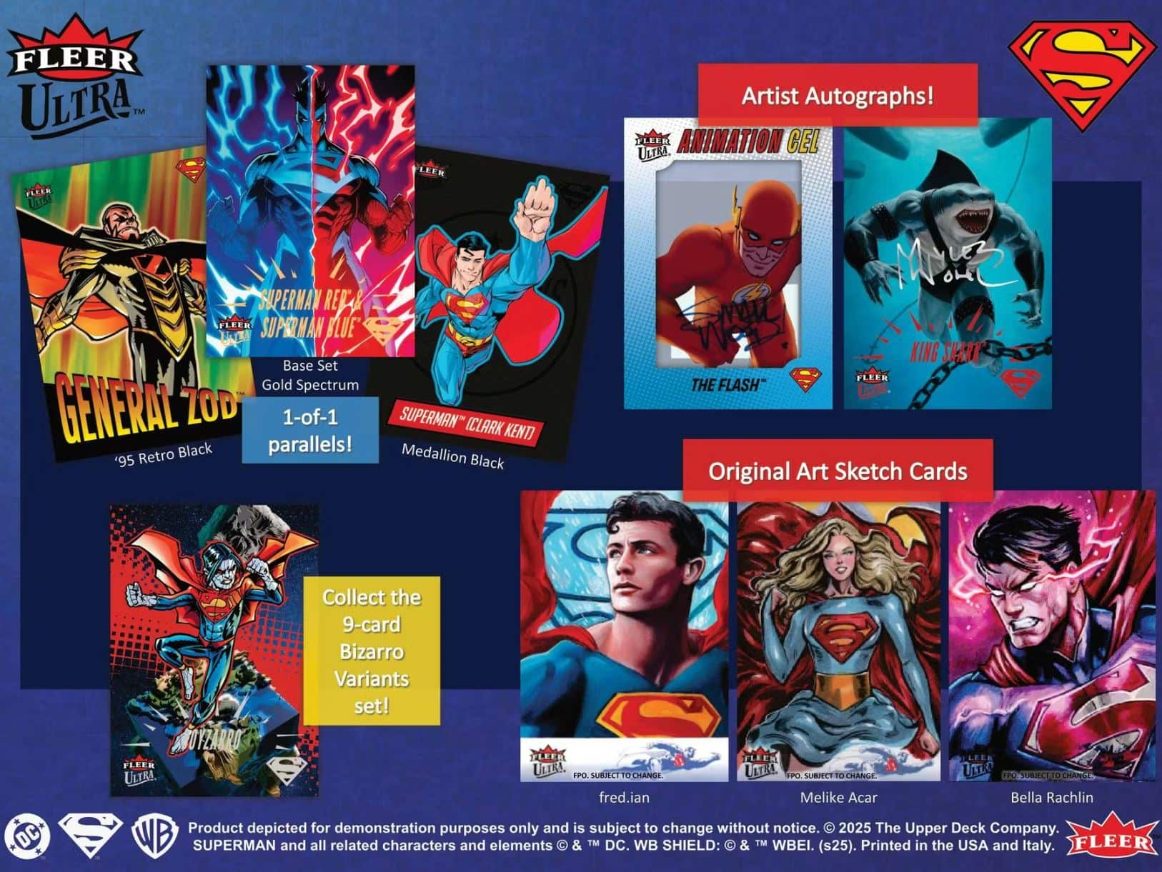 2025 Upper Deck Fleer Ultra Superman Hobby Box - Best Buy