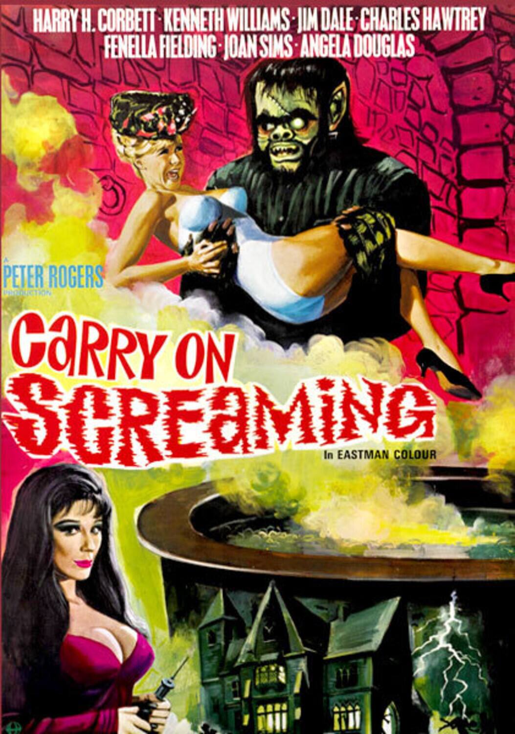 Front. Carry on Screaming   - DVD.