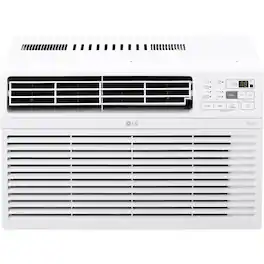 LG - 350 Sq. Ft. 8,000 BTU Smart Window Air Conditioner - White