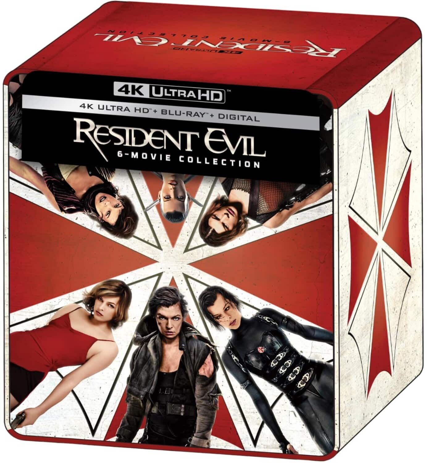 Resident Evil: 6-Movie Collection (Steelbook)   - 4K Blu-Ray [4K Ultra HD Blu-ray]