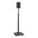 Front. Sanus - Sanus Height-Adjustable Speaker Stand for Sonos Era 100 - Each (Black) - Black.