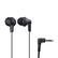 Angle. Panasonic - ErgoFit In-Ear Earbud Headphones - Red.