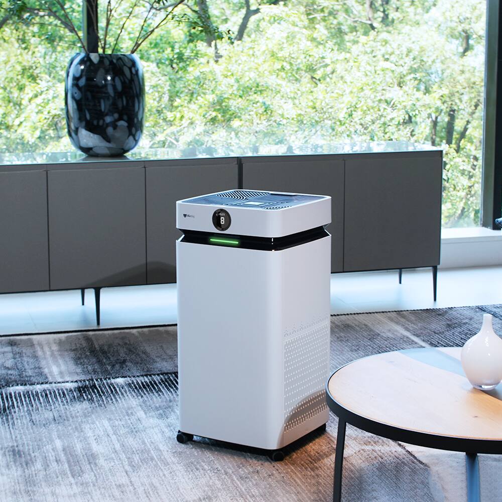 Alt View 2. Airdog - Airdog X8 Air Purifier with Washable Filter, Covers 4035 ft², Removes 99.9% to 14.6nm with TPA Tech - White.