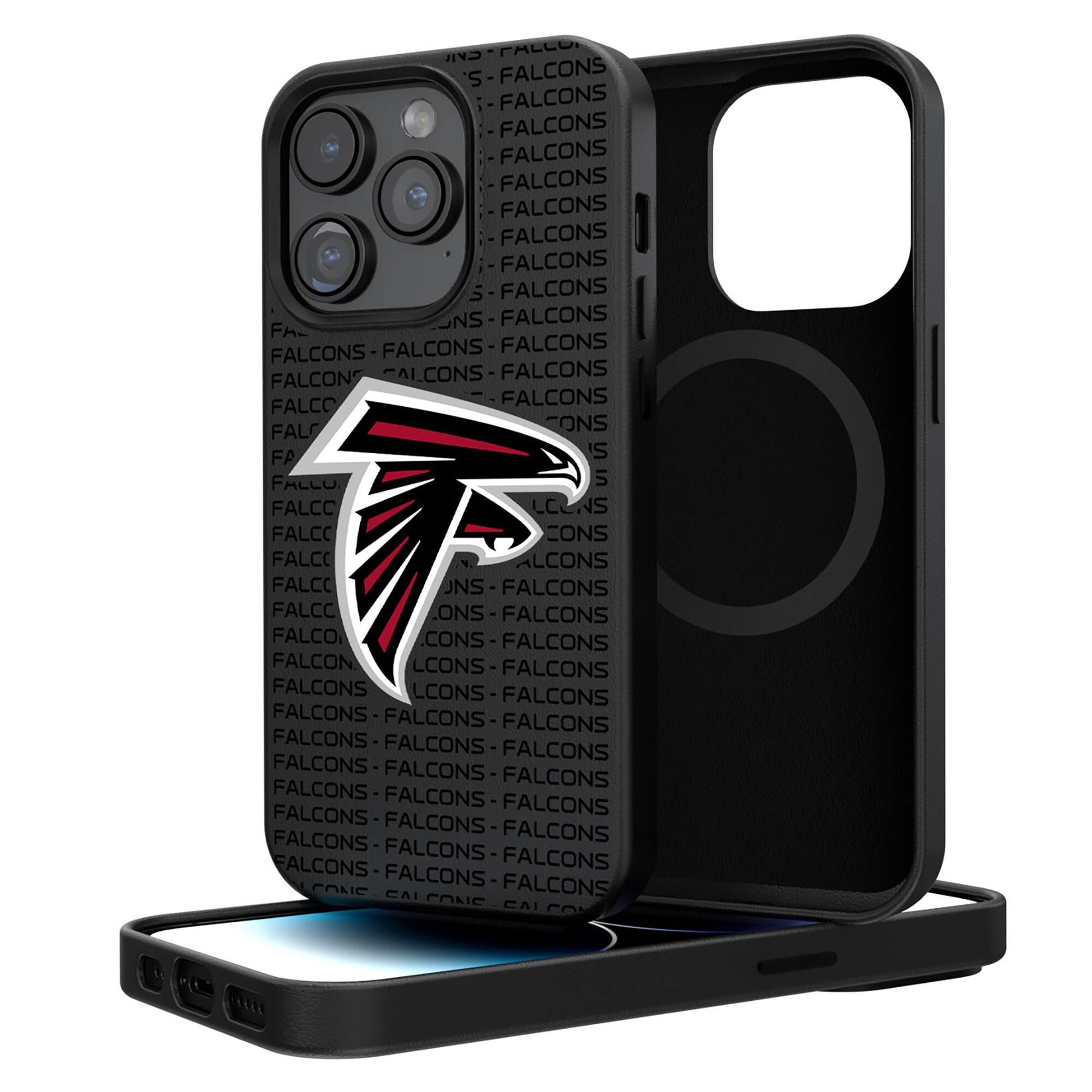 Keyscaper - NFL - Atlanta Falcons Primary Logo iPhone Magnetic Bump Case - 16 Pro - Black price history on PriceWatchPro