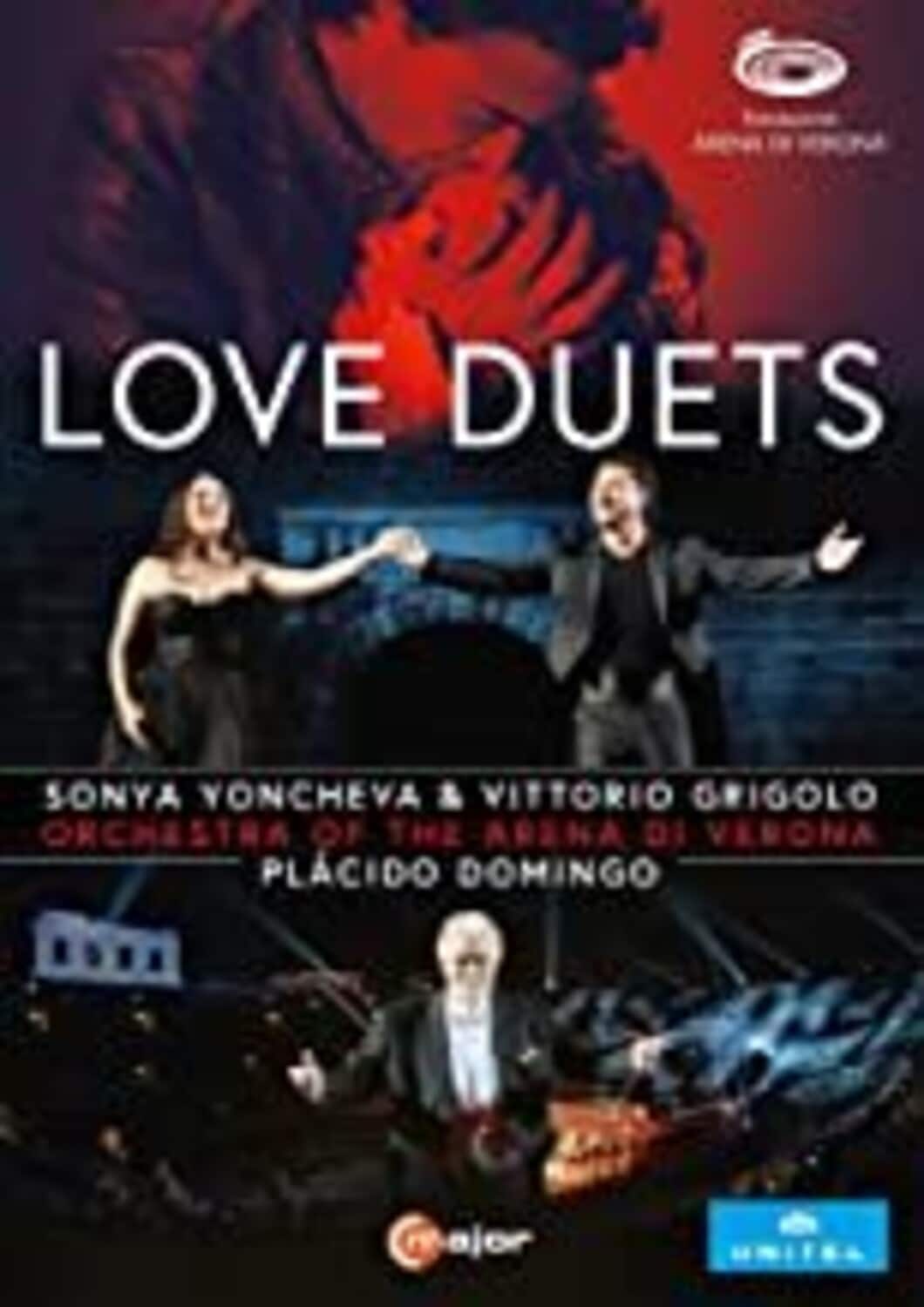 Orchestra Dell'Arena Di Verona Domingo Yoncheva Grigolo - Love Duets    - DVD price history on PriceWatchPro