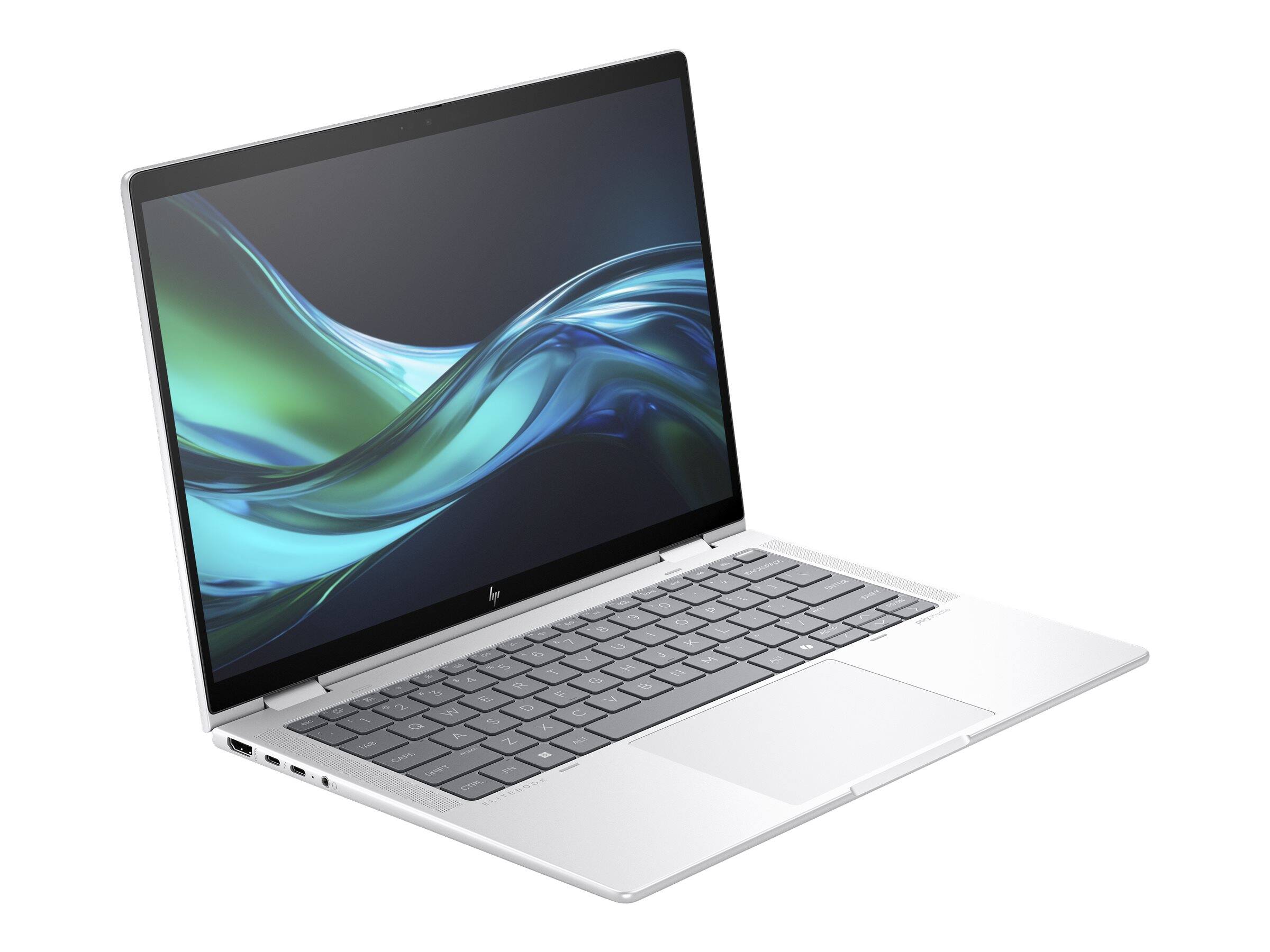 Alt View 1. HP - Elite x360 1040 G11 14.0" WUXGA Touch Intel Core Ultra 7 155H 1.4 GHz 16GB 512GB SSD Intel Arc Windows 11 Pro Laptop - Silver.