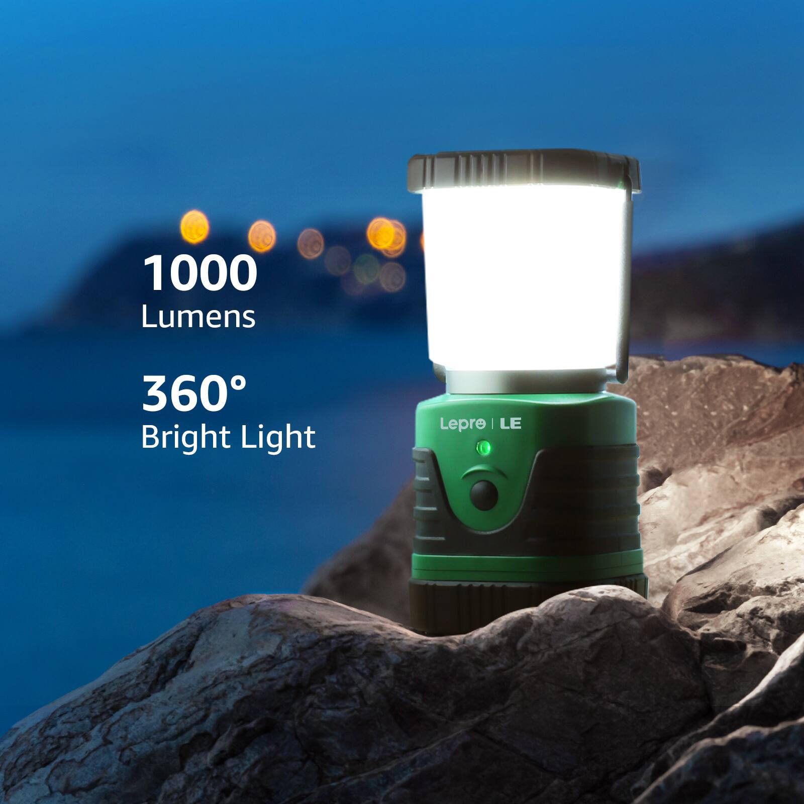 1000 Lumens 360 Bright Light Lepre LE