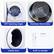 105° Opening Angle
Stainless Steel Roller
Visible Door
Built-in Handle