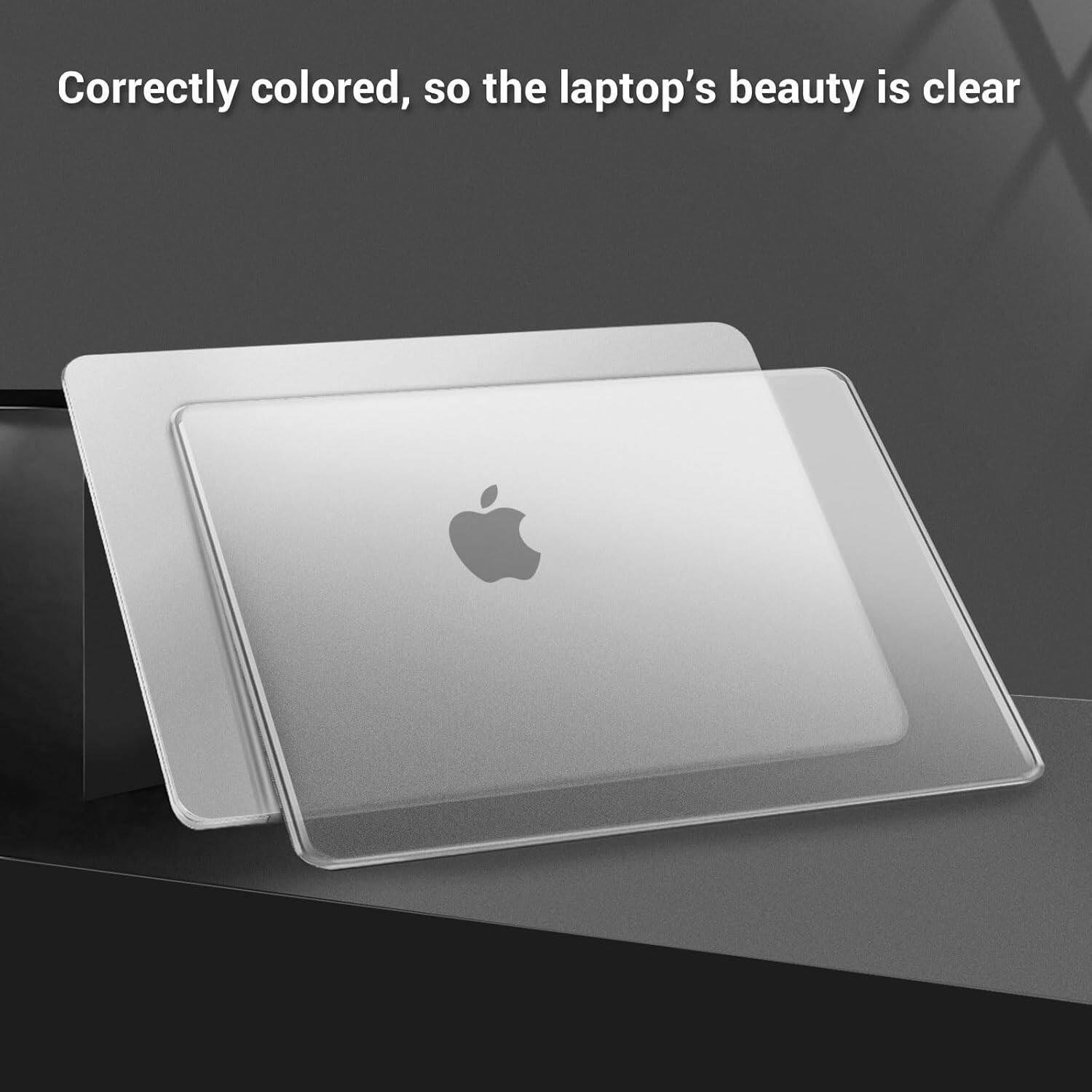 Correctly colored, so the laptop's beauty is clear