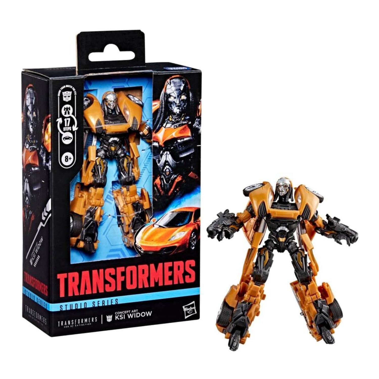 17 Steps  
8+  
Transformers  
Studio Series  
Concept Art  
KSI Widow  
Transformers