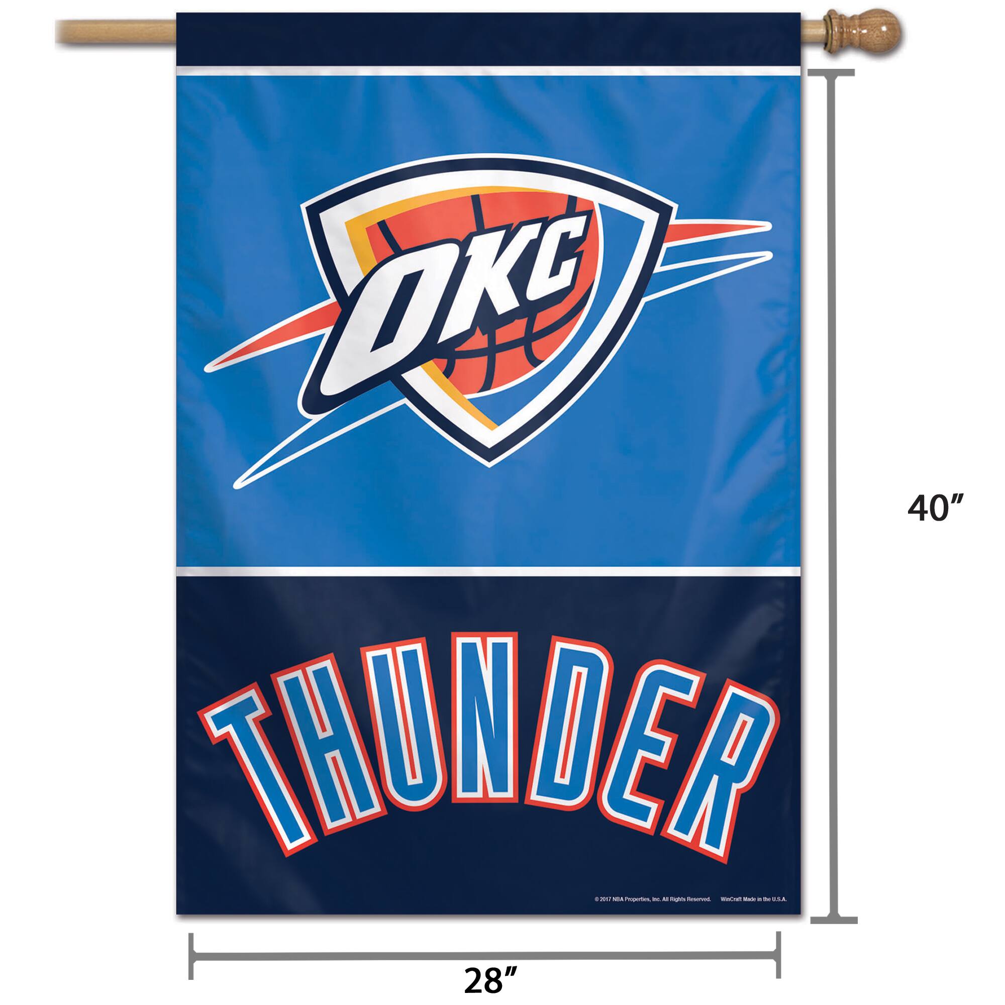 OKC  
40"  
THUNDER  
28"